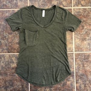 Altar’d State soft green T-shirt, small